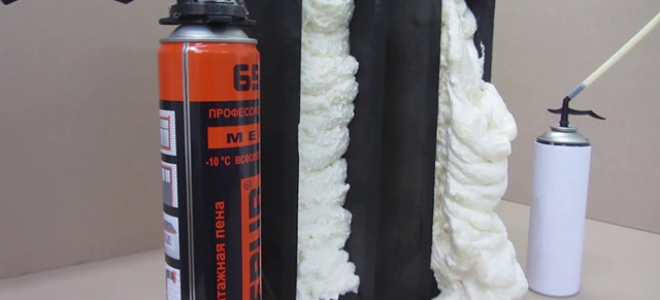 Как присоединить баллон с пеной к пистолету