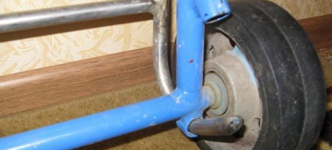 Самодельные колеса для тележки