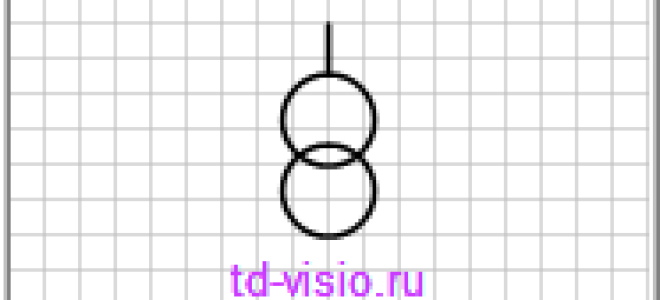 Контактор на однолинейной схеме