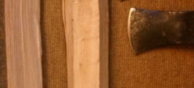 Из какого дерева делают топорище для топора