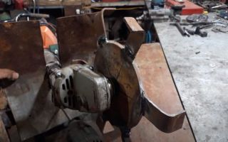 Траншеекопатель для мотоблока своими руками
