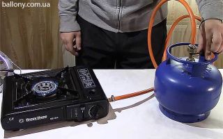 Давление в газовом баллончике для горелок