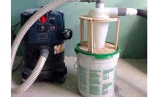 Самодельный стружкоотсос для столярки