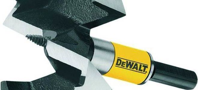 Как пользоваться сверлом форстнера