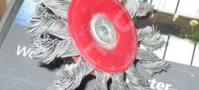 Насадка на болгарку для снятия краски