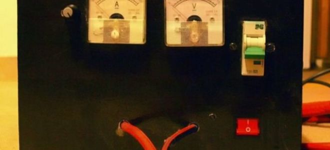 Тиристорное зарядное устройство своими руками