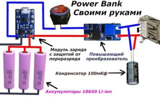 Как устроен повер банк для зарядки телефона