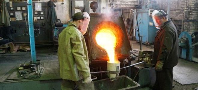 Формовочная смесь для литья бронзы