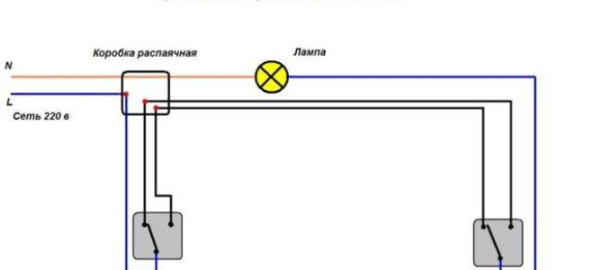Последовательное подключение лампочек схема