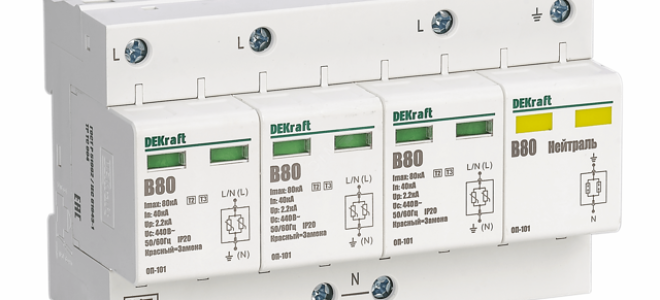 Принцип работы ограничителя перенапряжения