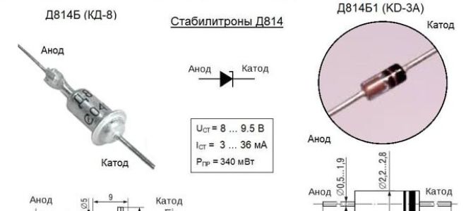 Д814б характеристики и аналоги