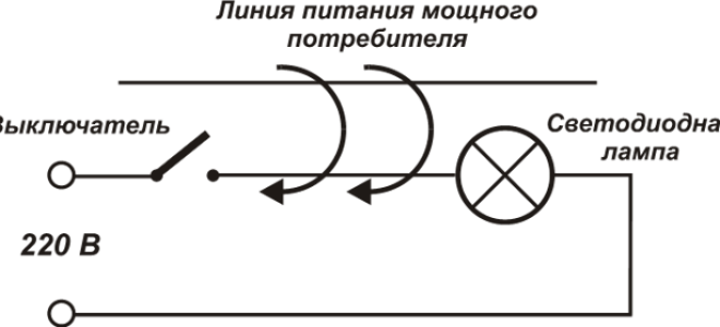 Заморгала светодиодная лампа ремонт