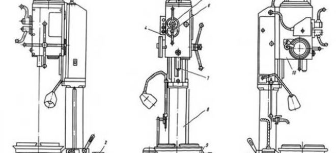 Сверлильный станок 2н125 схема электрическая