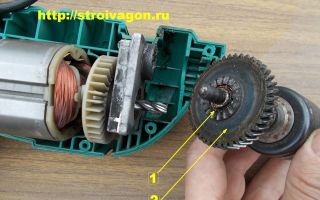 Устройство ударной дрели bosch