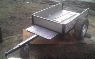 Чертеж прицепного устройства для мотоблока