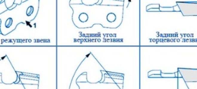Угол заточки цепи бензопилы штиль на станке
