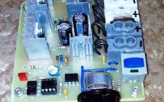 Схема регулятора для шуруповерта