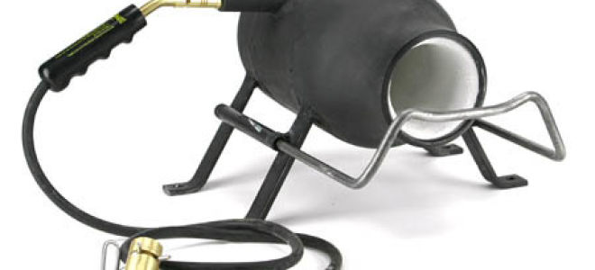 Горелка для горна на пропане своими руками